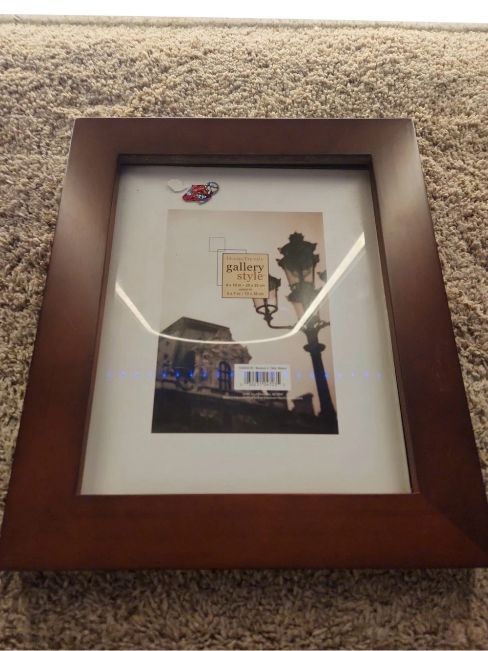 Wooden Gallery Style Picture Frame in Brown - Unbranded